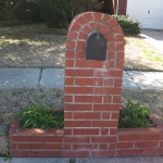 Brick Mailboxes in this neighborhood