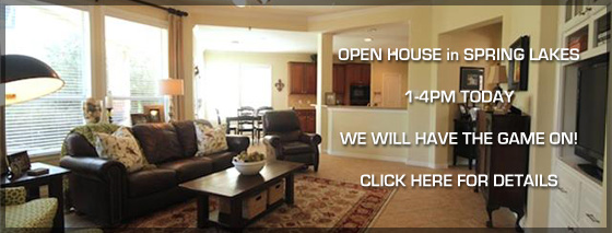 OPEN HOUSE  Sunday Open House in Spring Lakes NEW  by Shannon Register, Broker/Owner on January 13, 2013 { Edit }  Come on out and see this beautiful neighborhood! Spring Lakes is a beautiful place to live. We will have this home open from 1-4PM on Sunday January 13th.  Don’t worry, we will have the game on TV!  515 Island Spring Ct, Spring, TX 77373