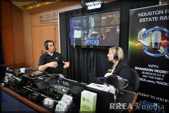 Broadcasting from the Texas Home & Garden Show