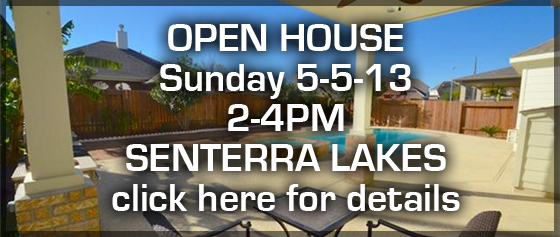 Senterra Lakes Open House
