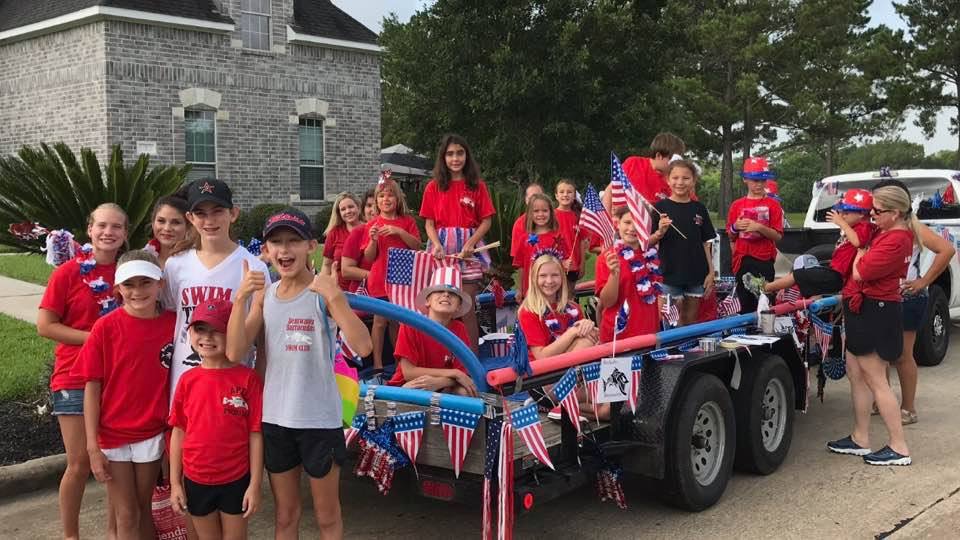 Bentwater on Lake Conroe 4th of July Parade
